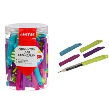 Davente pencil nozzle, 9 x 9 x 60 mm, hexagonal, mix x 4 colors, cardboard box