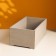 Kashpo wooden "Provence" 23x12.5x9 cm light gray
