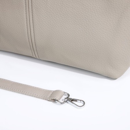 Luggage bag on lightning, 2 external pockets, color gray color-5
