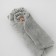 Set for discharge Winter Kinderlitto "Fluffy Bear", 5 items, height 56-62 cm, color gray color