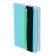 Penal soft, 1 department, 60 x 195 mm, flat, PMP 03-73 with a notebook for a notebook, bright green 57432