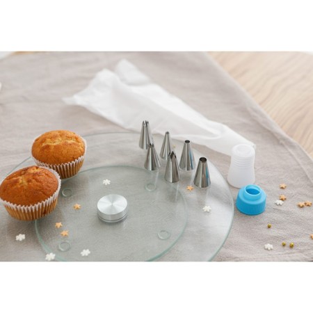 Back of confectionery share, 24 cm, 6 nozzles d = 1.8 cm, nozzles and color mix-3