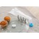 Back of confectionery share, 24 cm, 6 nozzles d = 1.8 cm, nozzles and color mix