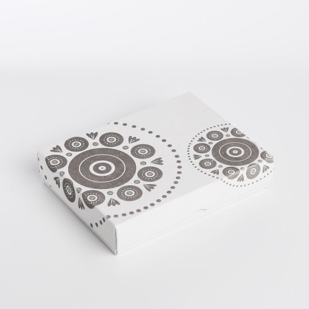 Women's wallet on the button, beige color-5