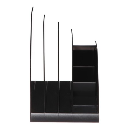 Vertical papers, 4 departments, Erichkrause "Regatta", black-2