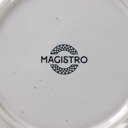 Porcelain dessert plate Magistro Urban, D = 18.2 cm, white color-4