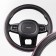 SkyWay Luxury-7 m, black-pink eco-leather braid, s01102437