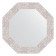Mirror in the baguette frame, honeycomb aluminum 70 mm, 53.0x53.0 cm