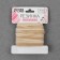 Glass openwork, 13 mm, 10 ± 1 m, beige color