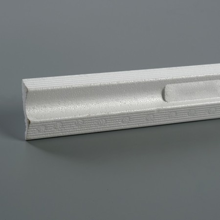 Ceiling skirting board 206026, white 52x33x2000 mm-3