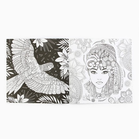 Coloring - anti -stress, album "Tropics", 20 p.-5