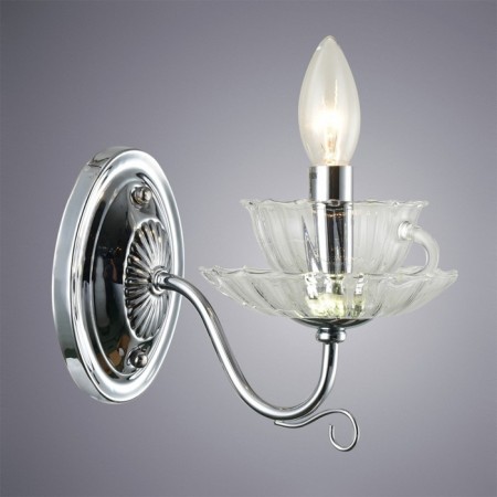 BRA SEELENA 1x60W E14+Led Chrome-1
