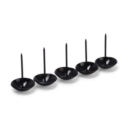 Tundra nails, decorative, 25x39 mm, black, 100 pcs-6
