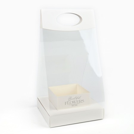 Box Gift folding carrion for colors, packaging, "Cleanliness", 20 x 20 x 4 cm-2