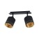 Esteperra lamp, 2x28W E27, black color