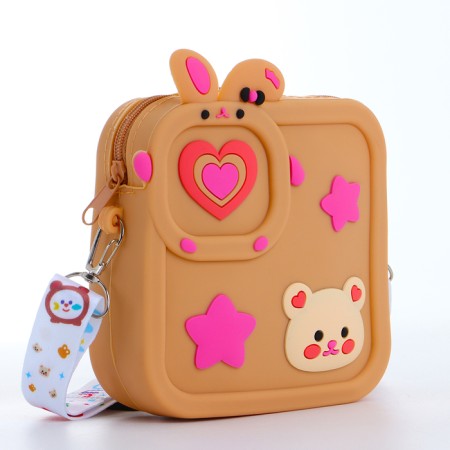 Baby Bag on the zipper "Chosenka", beige color
