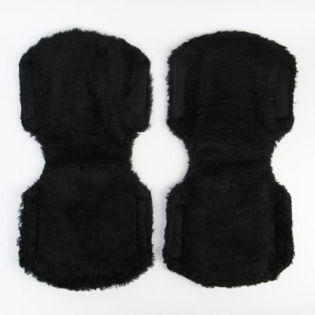 Mittens-Mufts on the handle of the stroller, 2 pcs., Black color-5