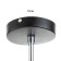 Svetogor chandelier "Morning" 5x60W E27 black