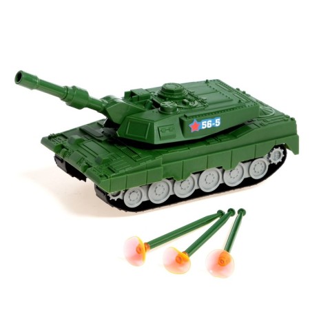 Inertial “defender” tank, shoots with suction cups, mix-6