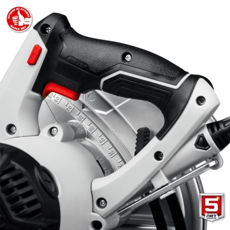 Dawed circular bison PD-85, 220 V, 2200 W, 4500 rpm, 90 °/45 ° -85/58 mm, disk D = 235x30 mm-9