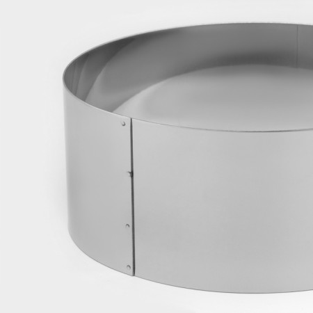 Baking uniform, professional “circle”, D-20, h-8.5 cm, steel 1 mm-3