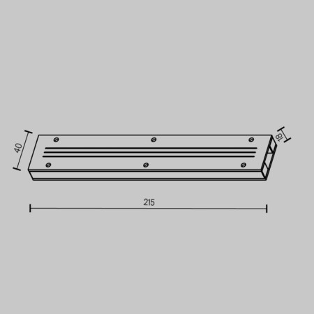 Components for the track system Technical tra160TCC-S-2