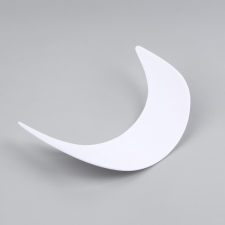 A cap for cap, bent, 5.5 × 19 cm, white color, price for 1 piece-1