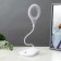 Sensory table lamp 16749/1 LED 2W 6000K USB AKB White 13x11x39 cm Risalux