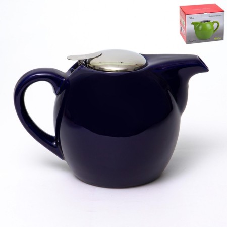 Elrington teapot “Felicit, glaze”, 1.3 L, Blue color