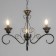 Azazel chandelier 3XE14 40W black and gold 57x57x39.5-98 cm Bayerlux