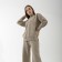 Knitted suit SL, 42-44, coffee
