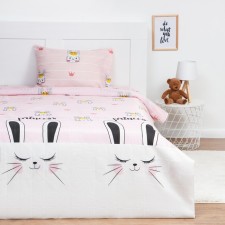 Bed linen benefits is 143x215cm, 145x220 cm, 50x70cm-1pc, col. Mix, 100% polyester, 60 g/m2
