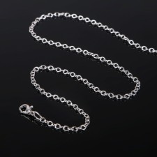 Carabin chain l = 50 cm (set 5 pcs.) 7 × 5 × 1 mm, cm-1935, silver color