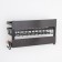 Holder for kitchen supplies for magnet, with a shelf, 30 × 11.5 × 16 cm, black color