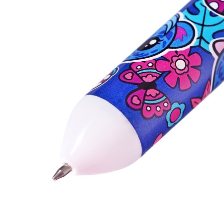Automatic ballpoint handle, 10 color, barcode on a piece, mix cat-3