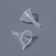 Funnel, d = 3 × 4.2 cm, set 2 pcs, transparent