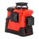 Laser level RGK PR-3R, 20 m, 360 °, 3 rays, 515 HM, 1/4 ", 5/8"