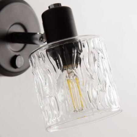 Sconces Citilux "Artist" CL510515, 9x15 cm, 1x40W, E14, brown color-9