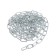 Crime -beam tundra chain Krep, Din766, diameter 3 mm, welded, galvanized, 3 m