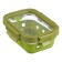 Container for baking, storage and carrying of products in the Smart Solutions cover, green color, 370 ml