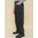 Pants for boys, height 104 cm, dark gray color