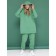 Female hoodies, size m, green color