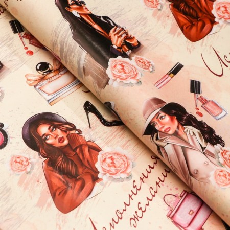 Paper packaging, glossy "Fashion", 70 x 100 cm, 1 sheet-1