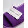 Women's slippers open nose, size 39-41, purple color