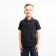 T -shirt (Polo) Children's Minaku: Basic Line Graphite Color, Height 140