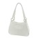 Female bag, artificial leather, white 25x11x21 cm