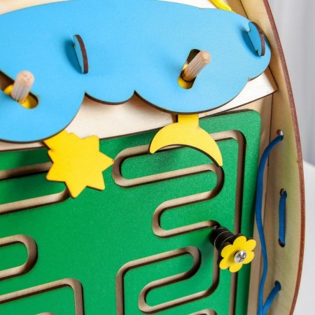 Developing toy Bizibor "Sunny House"-4