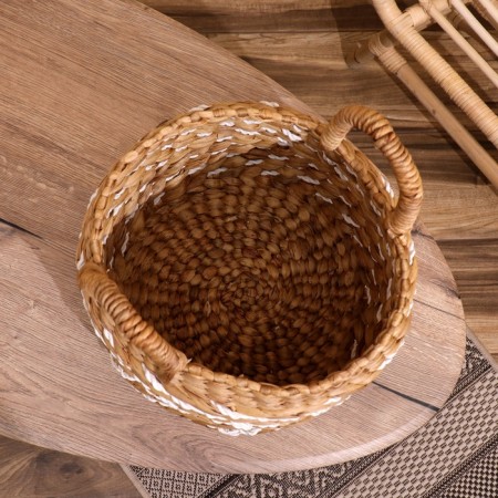 Wicker basket 30x30x35 cm-2
