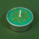 Tea candle, New Year's "Emerald Fairy Tale", without aroma, d = 4 cm