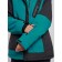 Ski jacket female, size 52, dark green color
